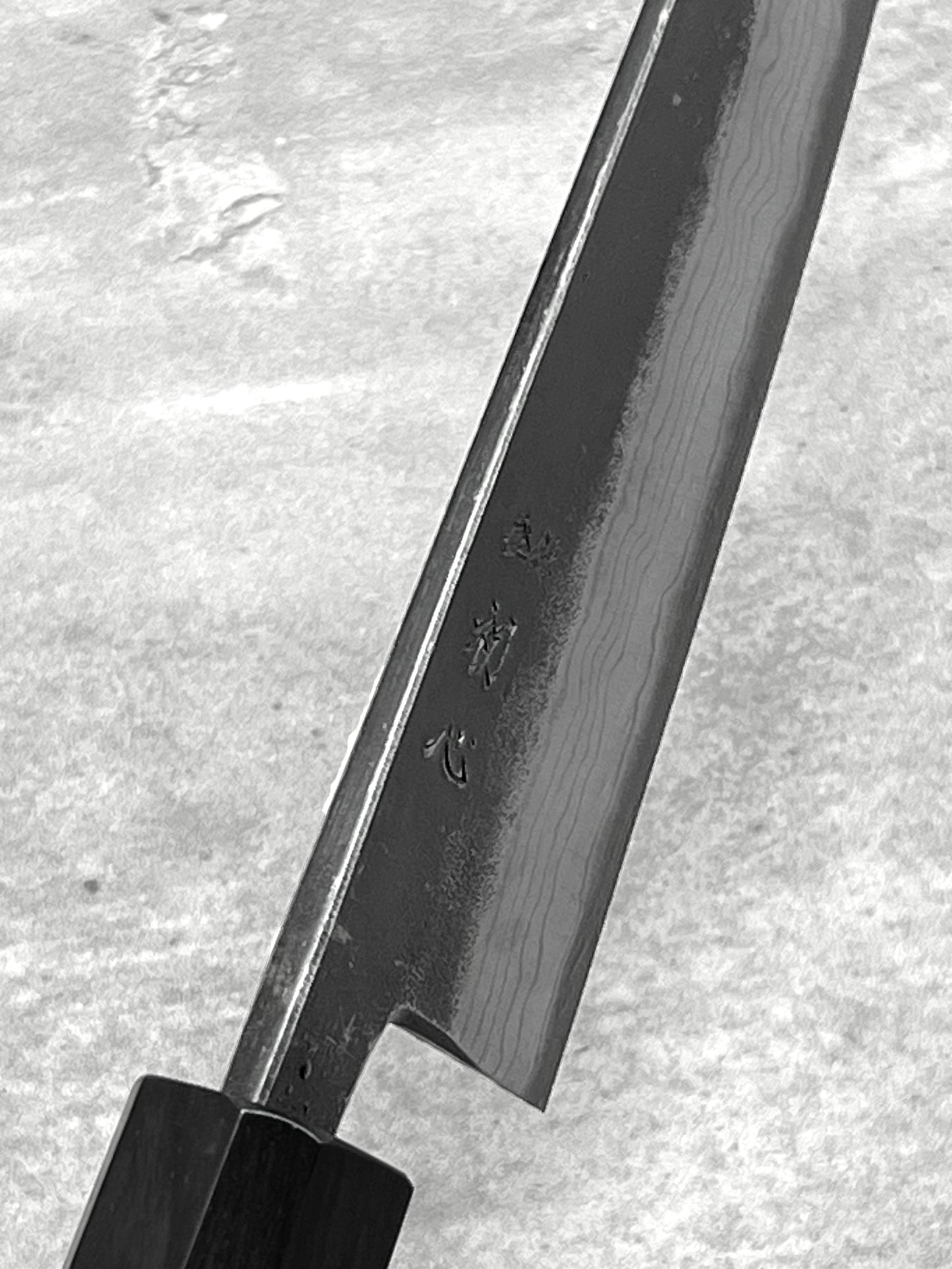 honesuki damascus 150mm aogami 2 hatsukokoro masaru knives Malaysia knife chef Malaysia Japan ebony high carbon steel 