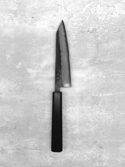 honesuki damascus 150mm aogami 2 hatsukokoro masaru knives Malaysia knife chef Malaysia Japan ebony high carbon steel 