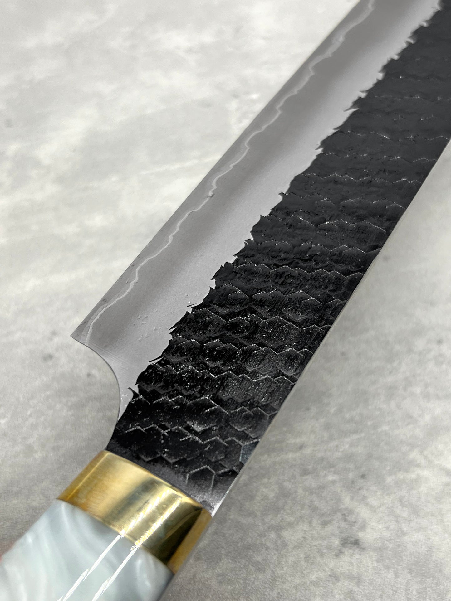 Limited Series -  Nigara Sg2 Kurouchi Black Series 255mm Sujihiki