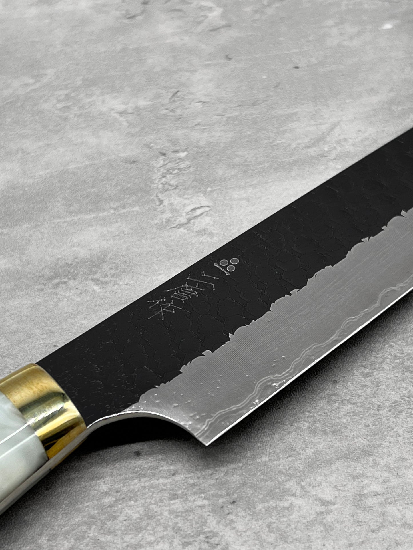 Limited Series -  Nigara Sg2 Kurouchi Black Series 255mm Sujihiki