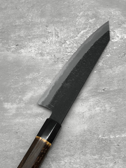 mutsumi hinoura ajikataya shirogami 2 Japan masaru knives Malaysia chef knife kiritsuke sanjo nashiji kurouchi 210mm handmade high carbon steel