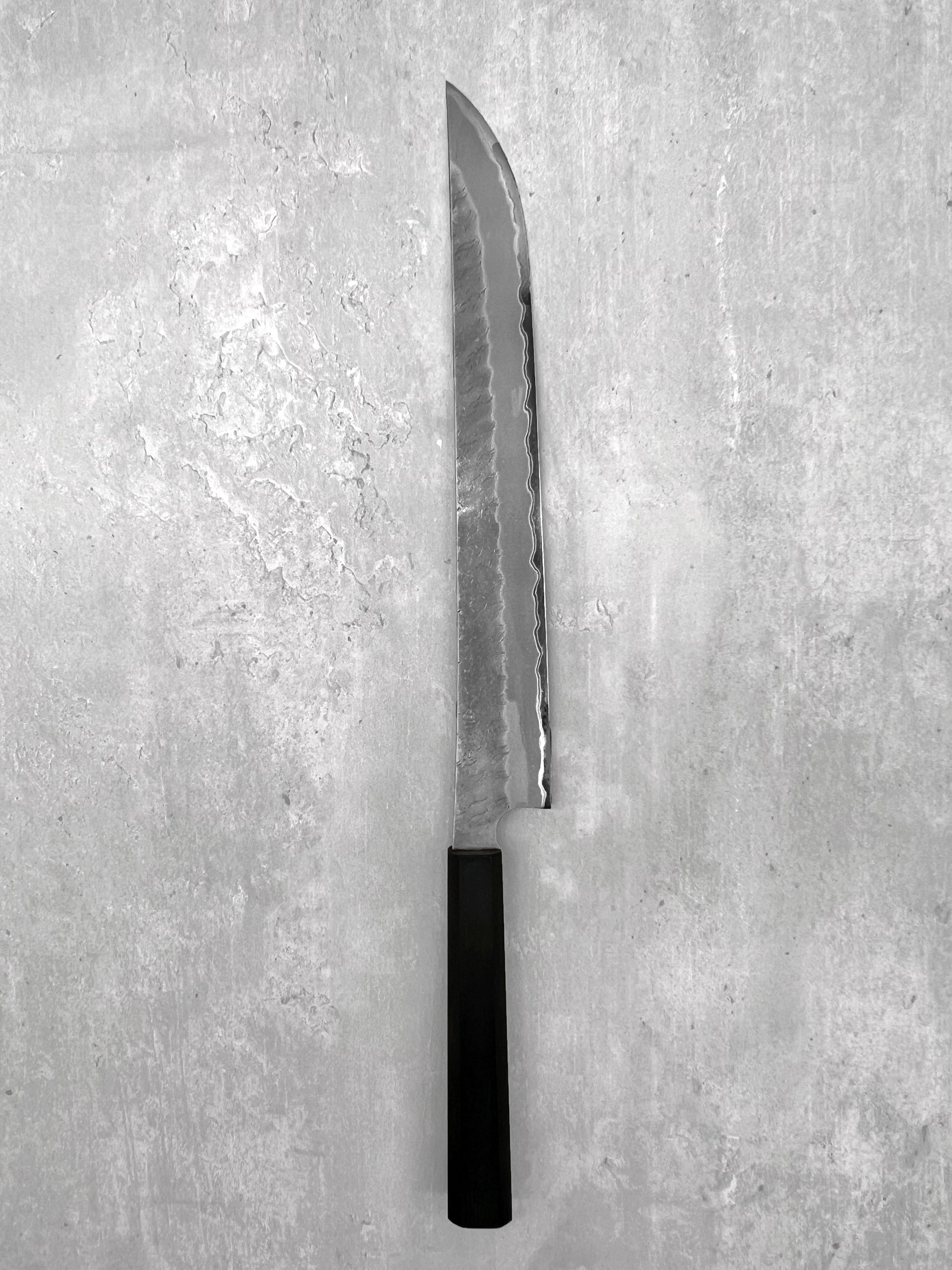 Nigara aogami super sakimaru 300mm masaru knives Malaysia Japan sushi sujihiki sashimi chef samurai tsuchime 