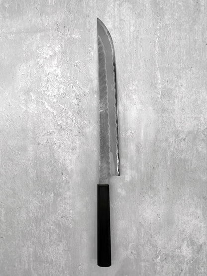 Nigara aogami super sakimaru 300mm masaru knives Malaysia Japan sushi sujihiki sashimi chef samurai tsuchime 