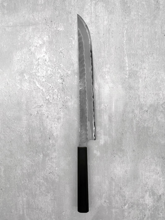 Nigara aogami super sakimaru 300mm masaru knives Malaysia Japan sushi sujihiki sashimi chef samurai tsuchime 