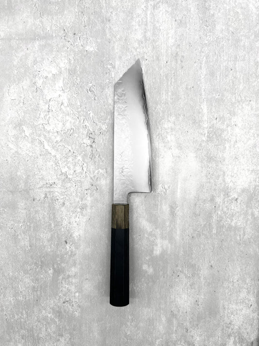 hado Sakai masaru knives Malaysia sg2 kiritsuke bunka 180mm black stainless steel Japan chef knife multipurpose handmade