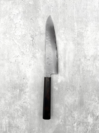 masaru knives Malaysia aus8 gyuto 195mm stainless steel new ebony chef knife Japan chef kitchen nashji 