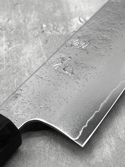 masaru knives Malaysia aus8 gyuto 195mm stainless steel new ebony chef knife Japan chef kitchen nashji 