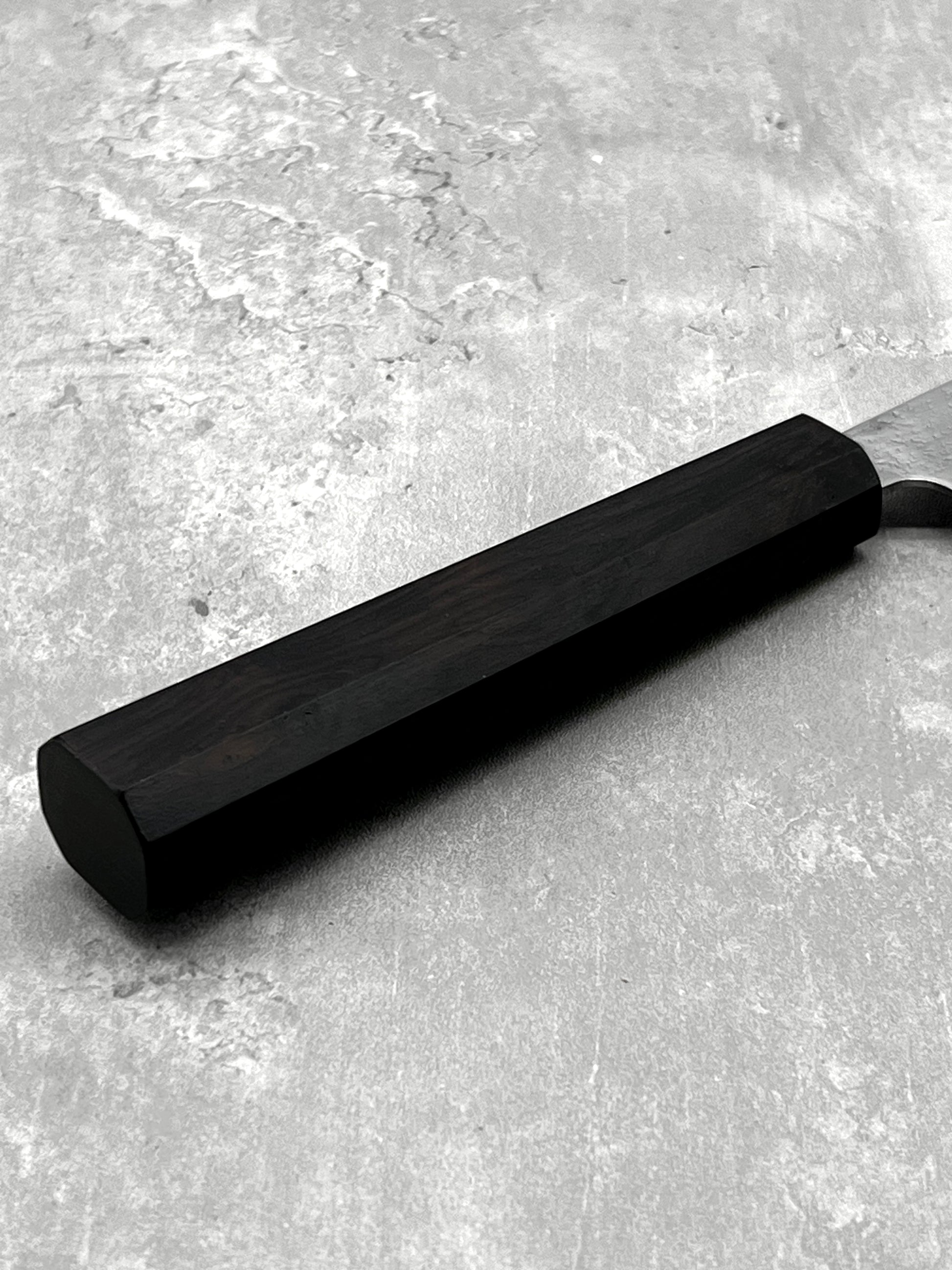 masaru knives Malaysia aus8 gyuto 195mm stainless steel new ebony chef knife Japan chef kitchen nashji 