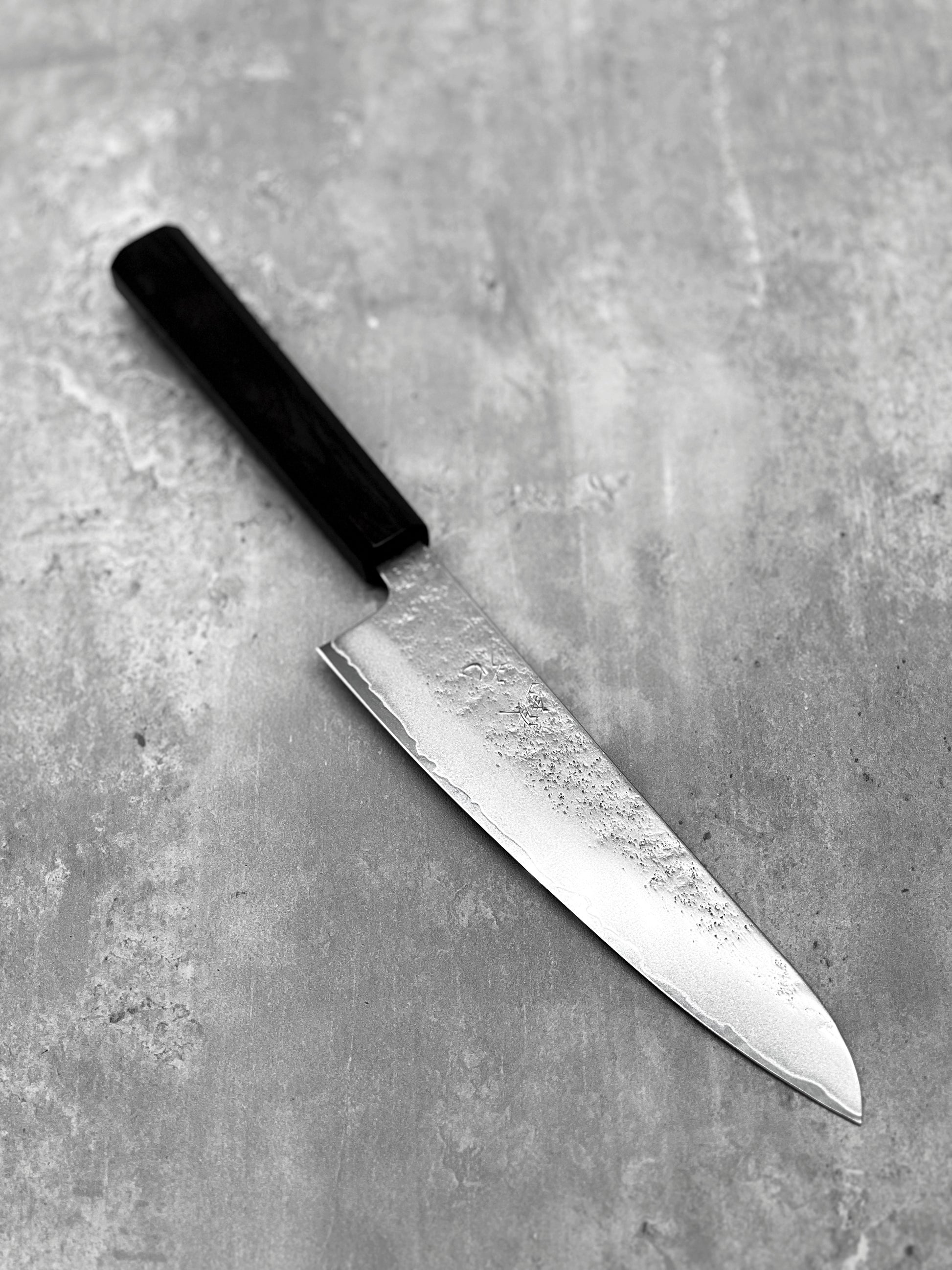 masaru knives Malaysia aus8 gyuto 195mm stainless steel new ebony chef knife Japan chef kitchen nashji 