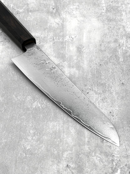 masaru knives Malaysia aus8 gyuto 195mm stainless steel new ebony chef knife Japan chef kitchen nashji 