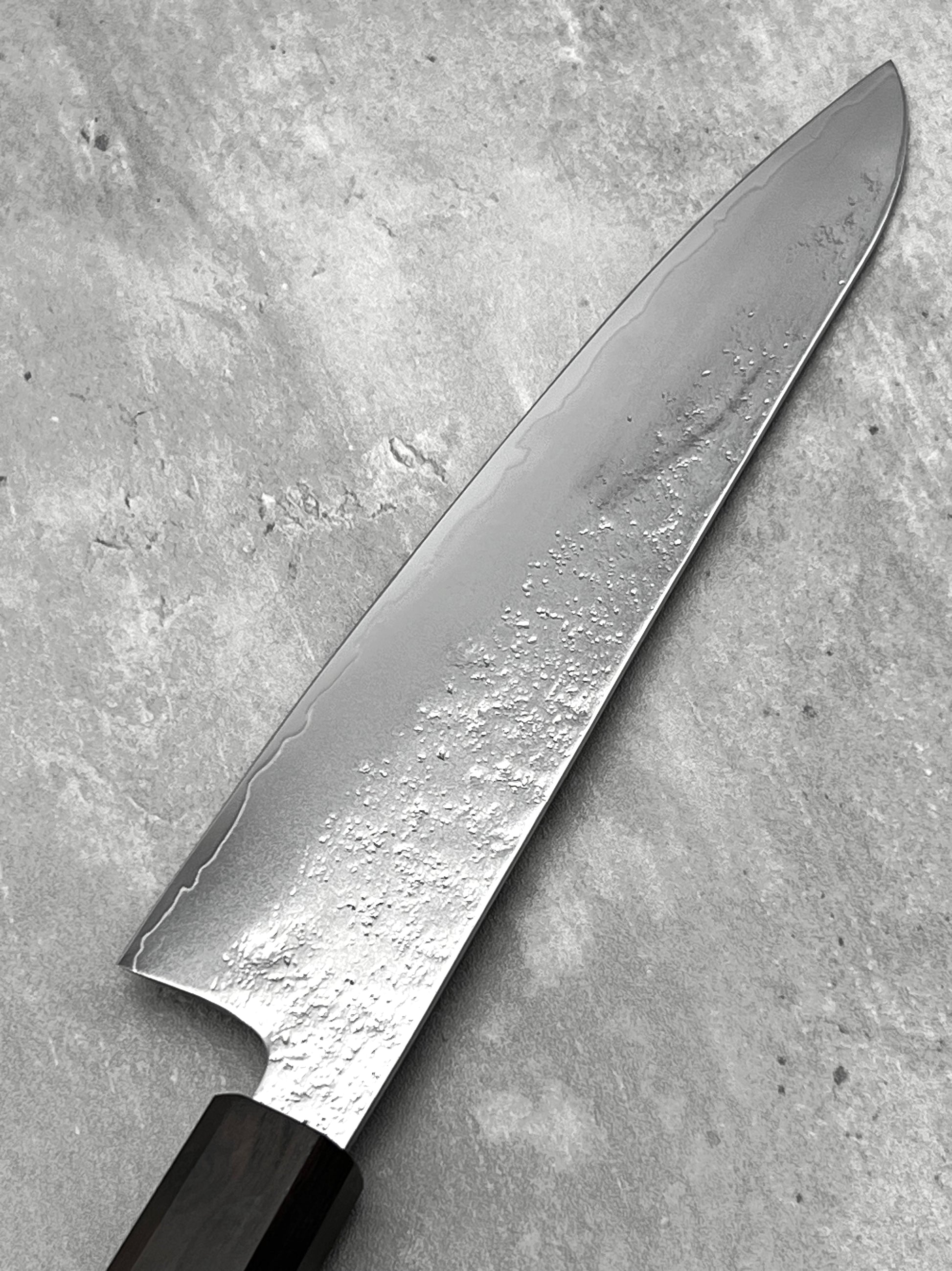 masaru knives Malaysia aus8 gyuto 195mm stainless steel new ebony chef knife Japan chef kitchen nashji 