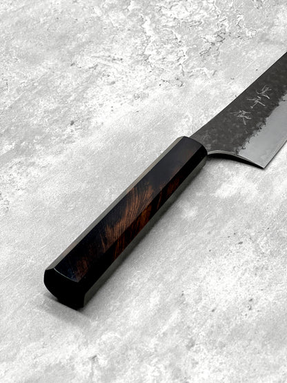 yu Kurosaki gyuto 210mm masaru knives Malaysia japanese Japan kitchen knife aogami super kokesen ei carbon ebony