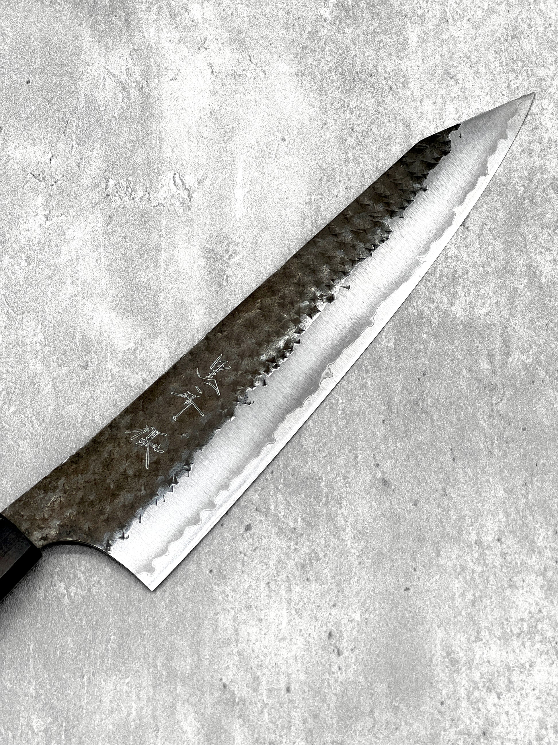 yu Kurosaki gyuto 210mm masaru knives Malaysia japanese Japan kitchen knife aogami super kokesen ei carbon ebony