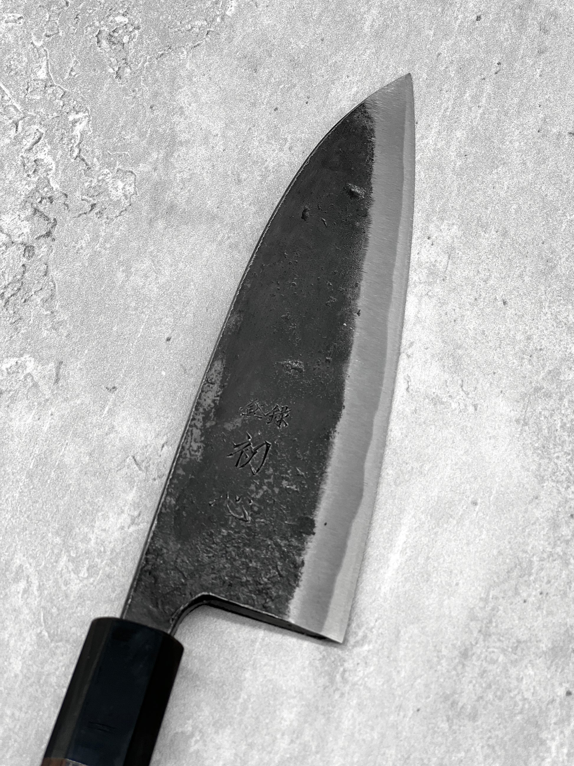 Hatsukokoro kurokaze deba 150mm kurouchi shirogami Wenge #2 Malaysia masaru knvies Malaysia japanese knife knives chef 165mm