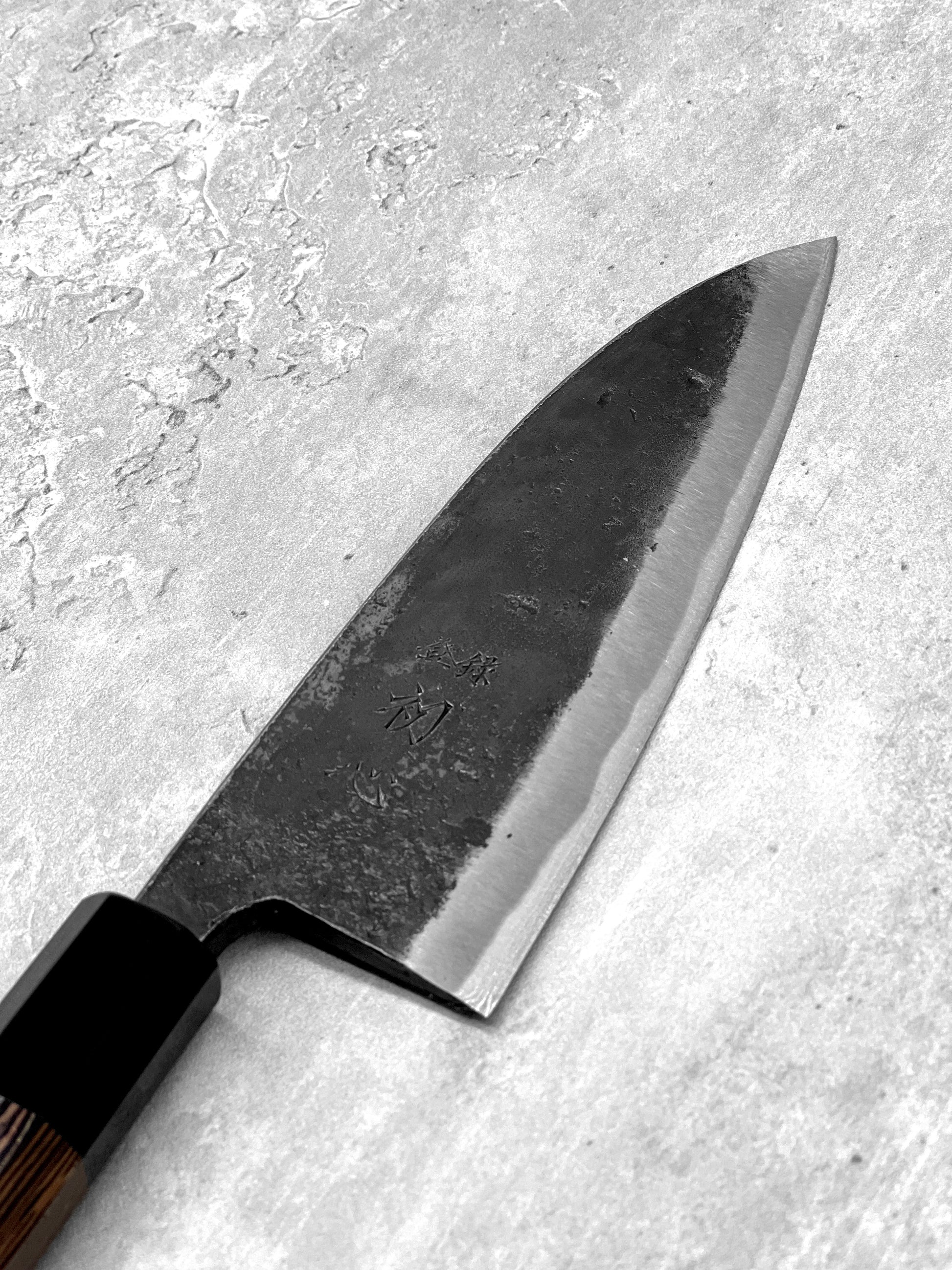 Hatsukokoro kurokaze deba 150mm kurouchi shirogami Wenge #2 Malaysia masaru knvies Malaysia japanese knife knives chef 165mm