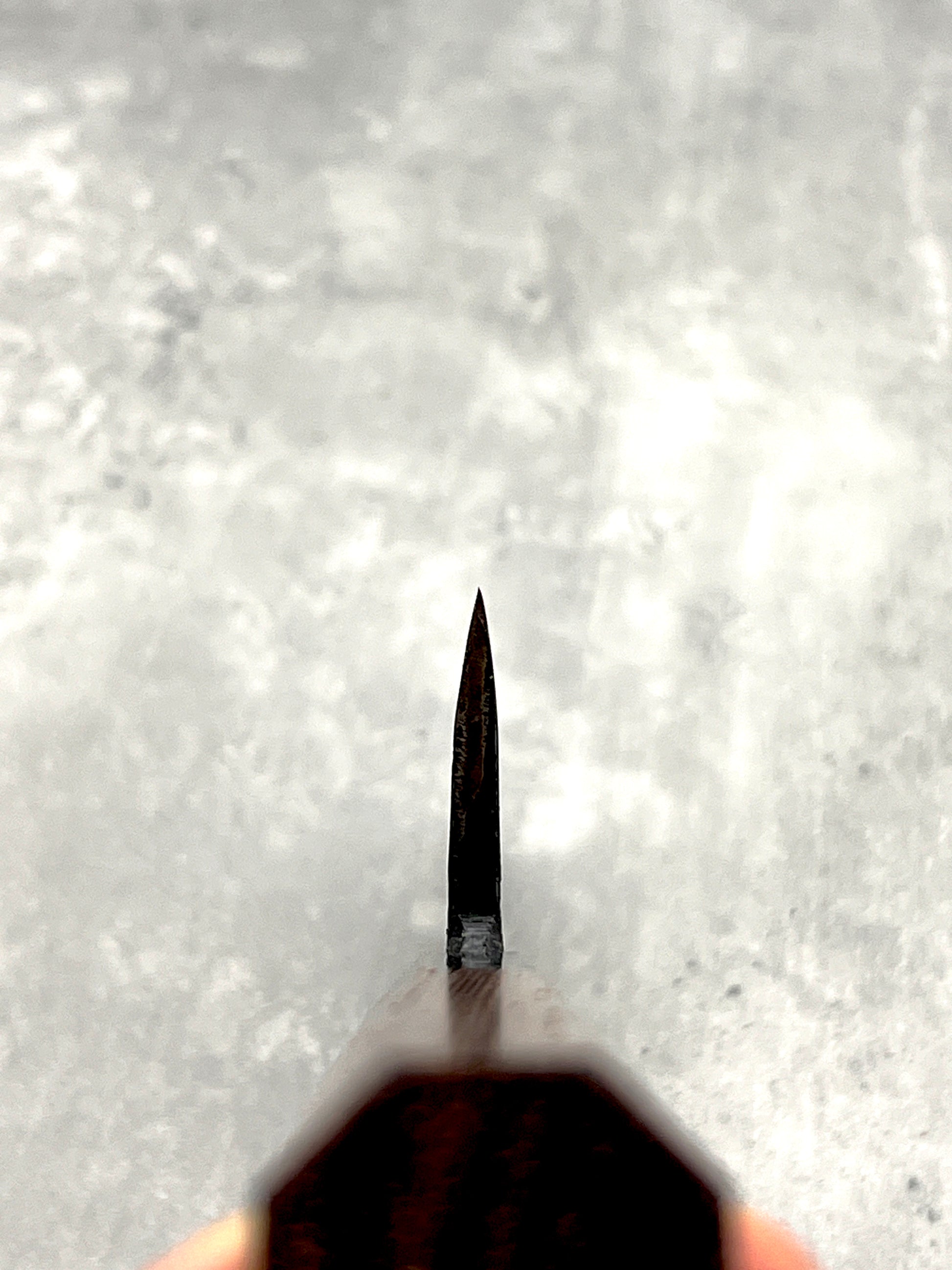 Hatsukokoro kurokaze deba 150mm kurouchi shirogami Wenge #2 Malaysia masaru knvies Malaysia japanese knife knives chef 165mm