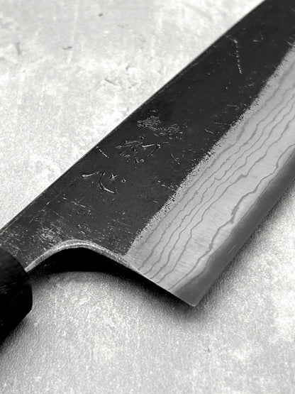 Hatsukokoro kumokage aogami 2 masaru knives Malaysia knife japanese Japan chef Damascus santoku 180mm 