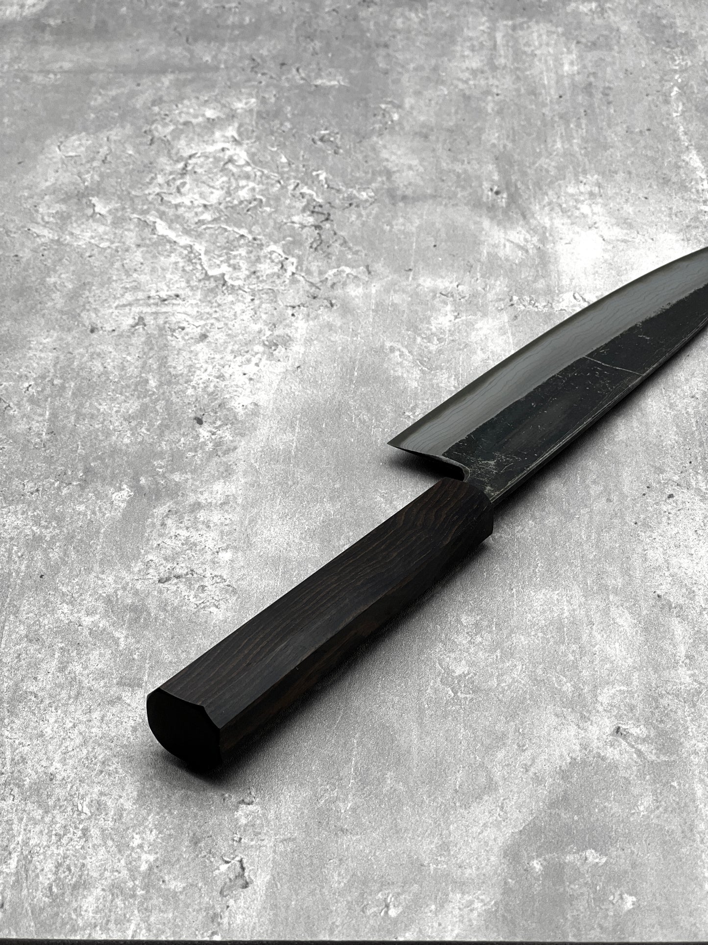 Hatsukokoro kumokage aogami 2 masaru knives Malaysia knife japanese Japan chef Damascus santoku 180mm 
