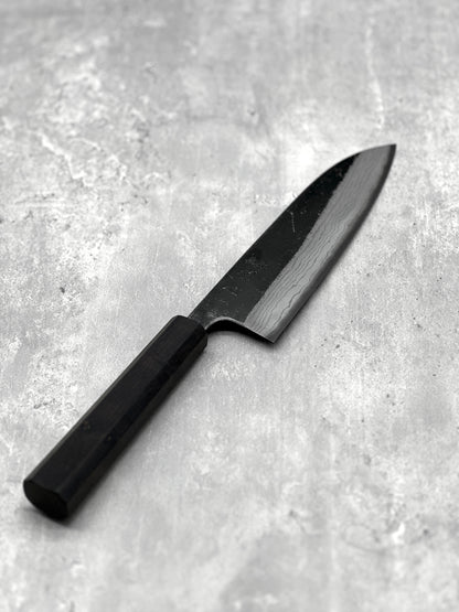 Hatsukokoro kumokage aogami 2 masaru knives Malaysia knife japanese Japan chef Damascus santoku 180mm 