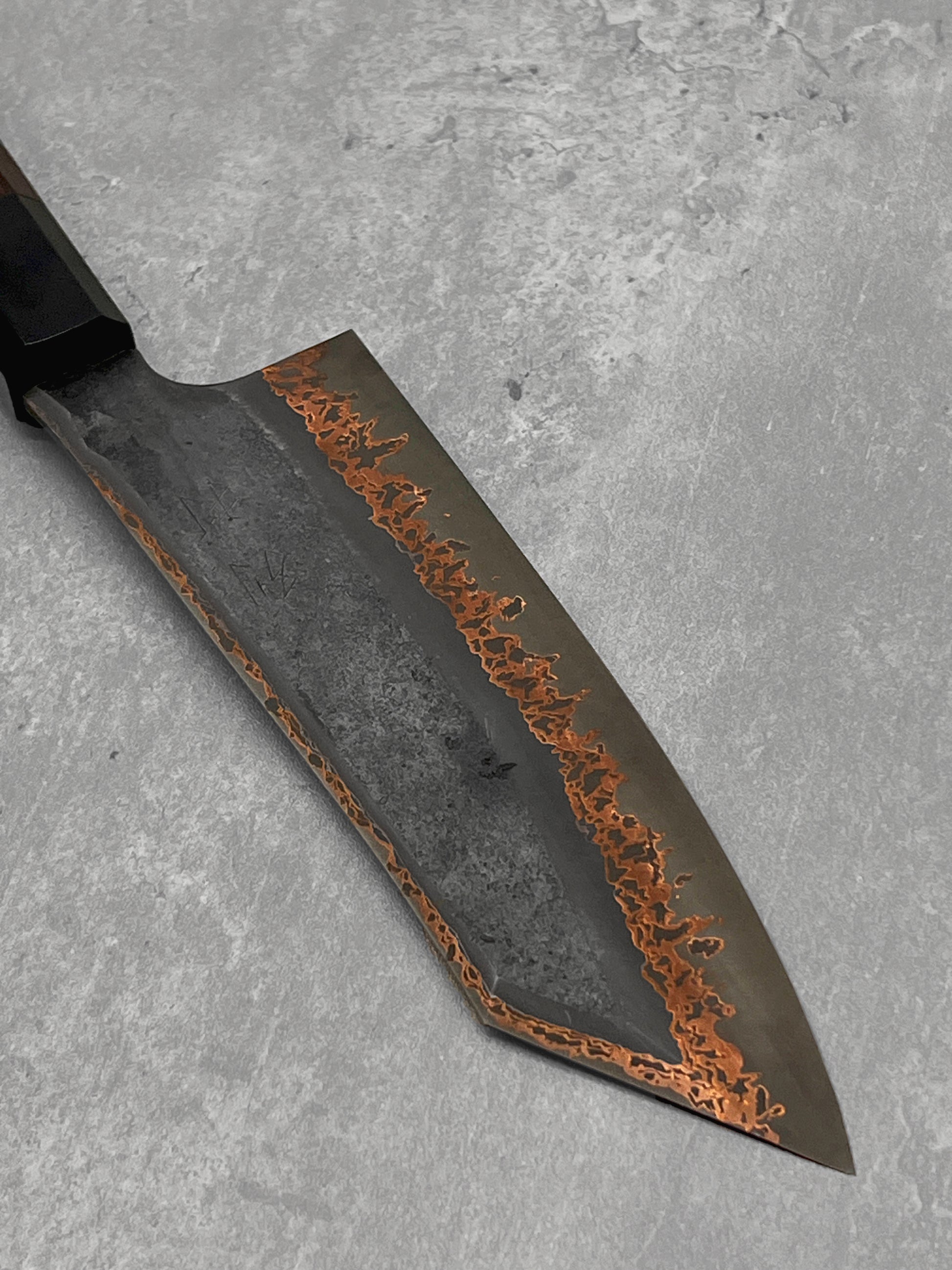 hatsukokoro sld yorokobi Damascus rainbow bunka 180mm masaru knives Malaysia japanese Japan kitchen chef