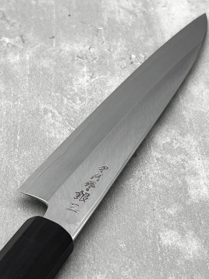 hatsukokoro Nakagawa 150mm petty ebony masaru knives Malaysia ginsan 3 stainless steel sakai Japan japanese knife