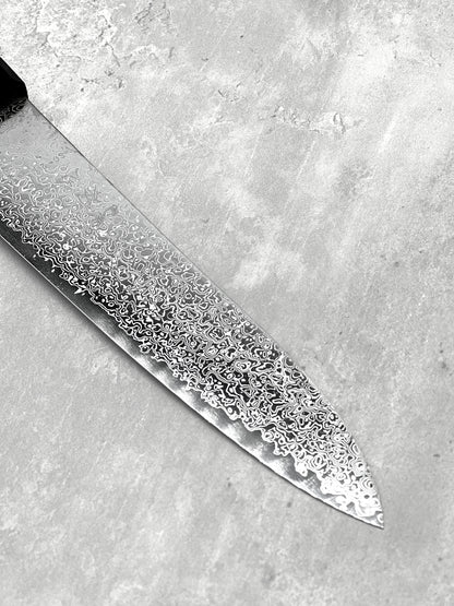 Hatsukokoro Saihyo sg2 210mm gyuto stainless steel ebony Damascus japanese knives Malaysia Japan masaru 