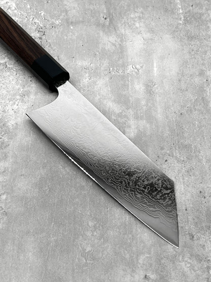 Matsubara Katsuto Tanaka ginsan 3 damascus mirror polished bunka 180mm masaru knives Malaysia chef knife Japan japanese stainless steel