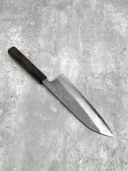 Matsubara Katsuto Tanaka japanese knife masaru knives Malaysia 210mm gyuto aogami 2 carbon steel nashiji rosewood Nagasaki chef 