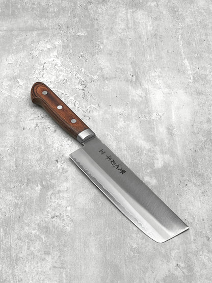 masaru knives Malaysia 180mm nakiri japanese knife Japan chef vg1 vegetables western stainless steel 