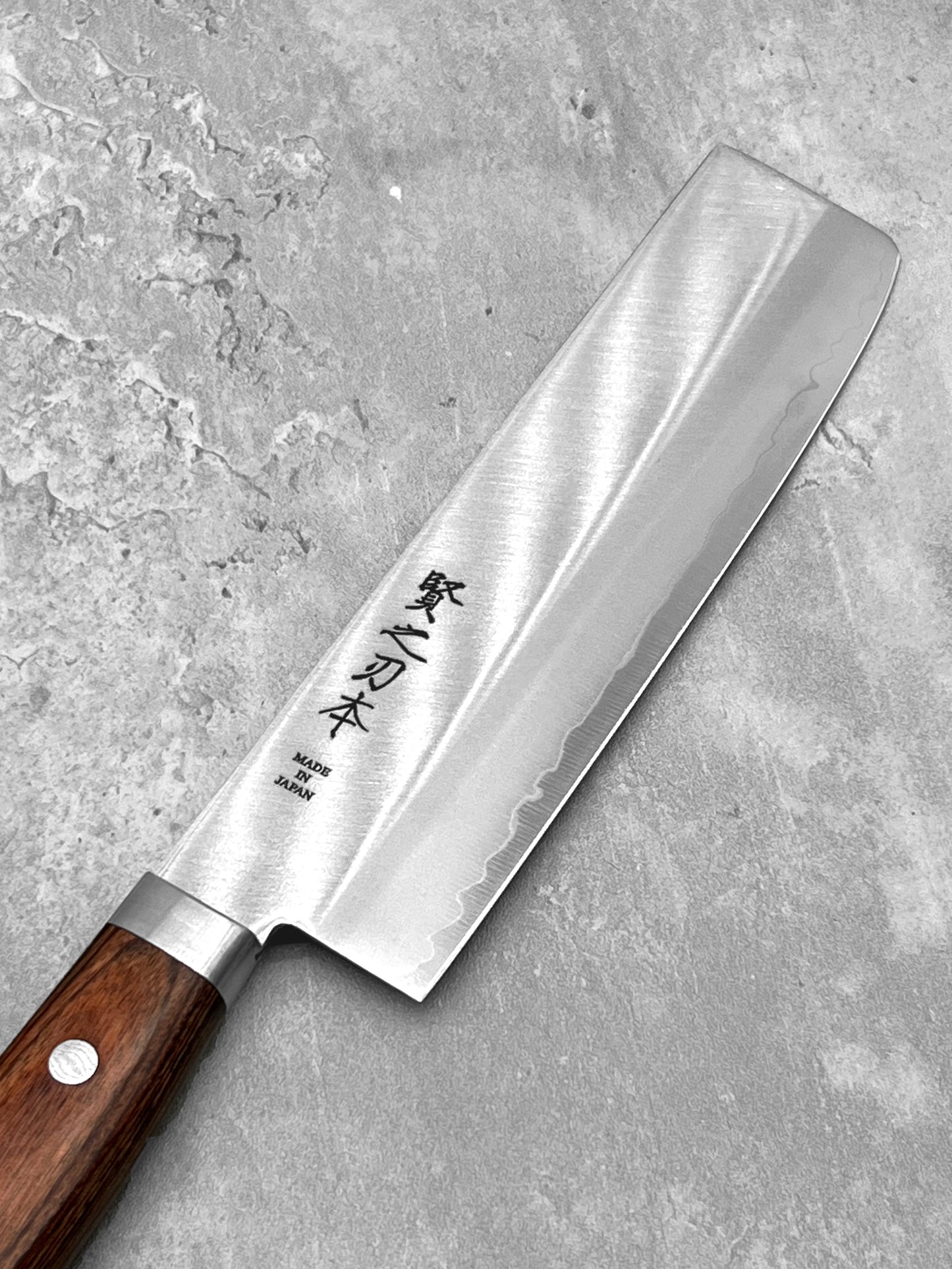 masaru knives Malaysia 180mm nakiri japanese knife Japan chef vg1 vegetables western stainless steel 