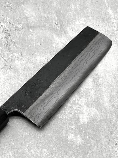 hatsukokoro kumokage nakiri masaru knives Malaysia Japan japanese knife chef vegetables square damascus aogami 2 carbon steel best 