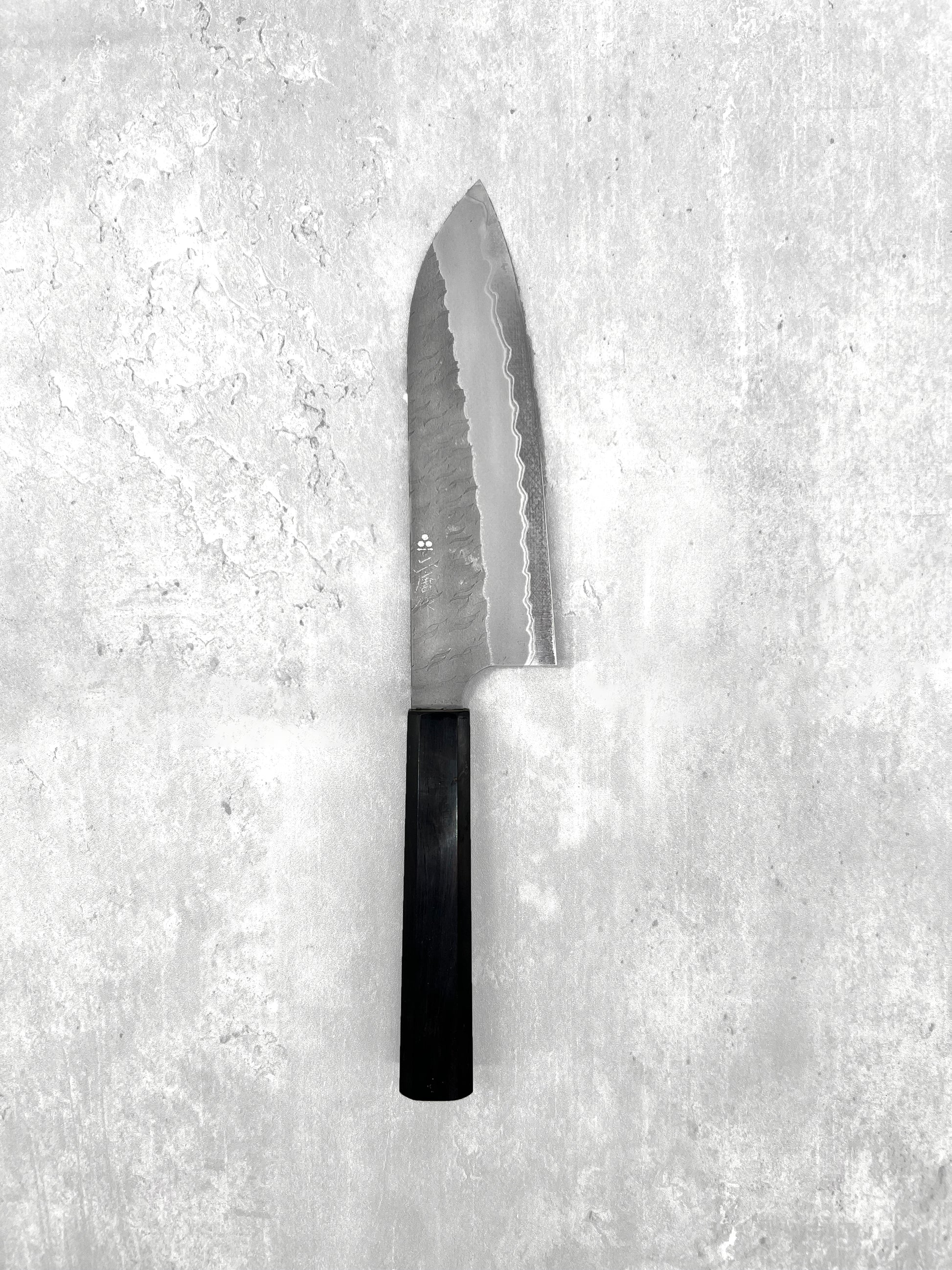 nigara hamono masaru knives Malaysia chef knife Japan aogami super carbon steel samurai 180mm santoku