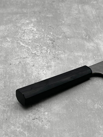 nigara hamono masaru knives Malaysia chef knife Japan aogami super carbon steel samurai 180mm santoku