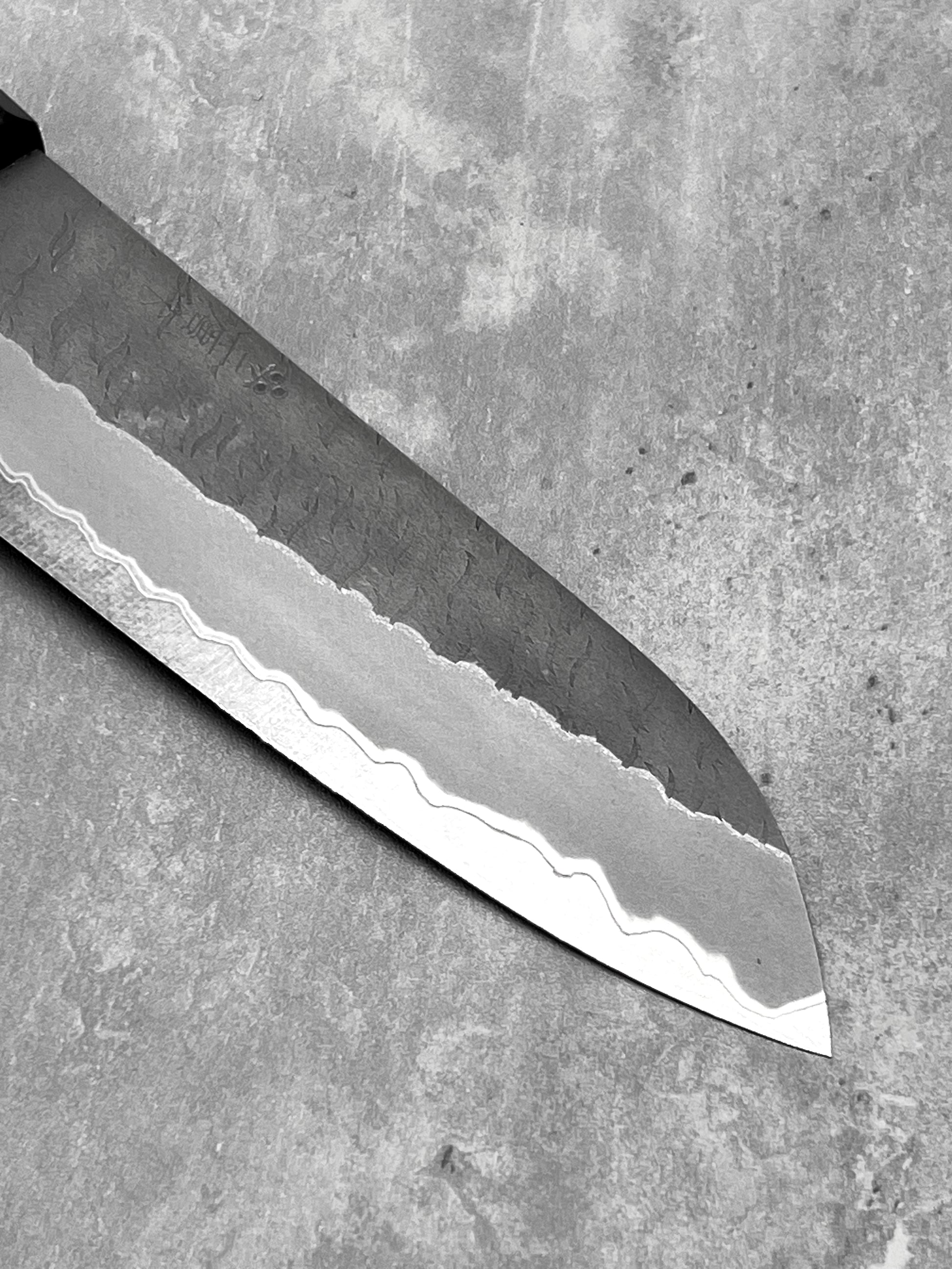 nigara hamono masaru knives Malaysia chef knife Japan aogami super carbon steel samurai 180mm santoku