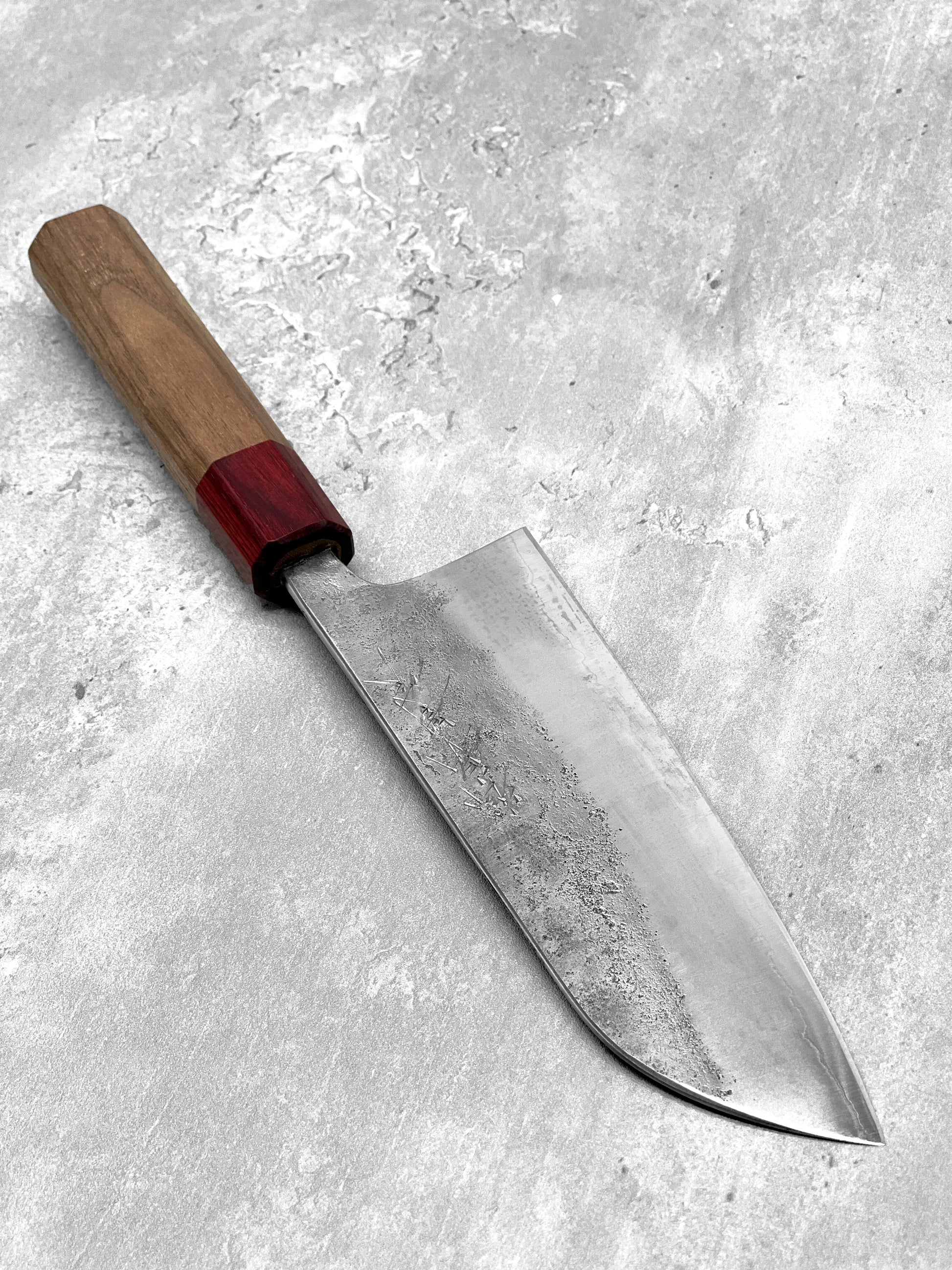 santoku katsuto tanaka aogami 2 nashiji nagasaki matsubara masaru knives Malaysia 165mm japan japanese chef knife kitchen