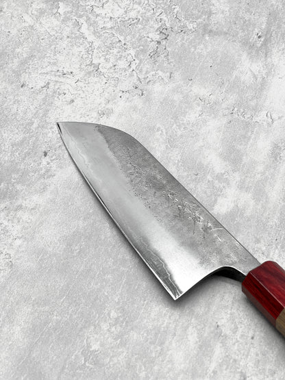 santoku katsuto tanaka aogami 2 nashiji nagasaki matsubara masaru knives Malaysia 165mm japan japanese chef knife kitchen