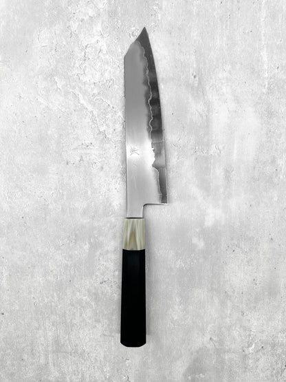 tetsujin myojin toru tamura ebony white horn Ginsan 3 masaru knives Malaysia japanese knives 210m kiritsuke Gyuto 