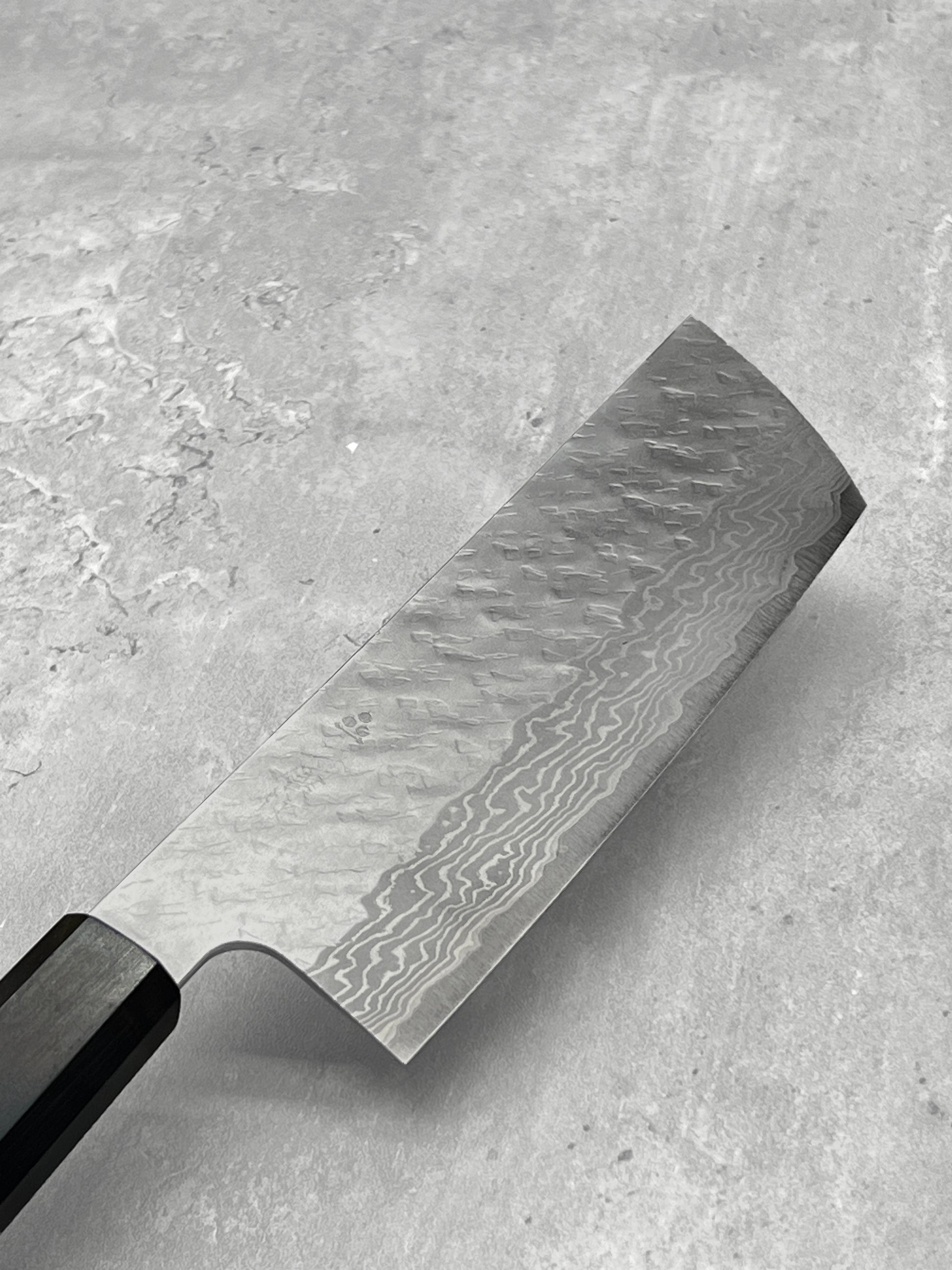 nigara vg 10 Damascus 165mm nakiri ebony masaru knives Malaysia Japan japanese knife chef stainless steel kitchen 