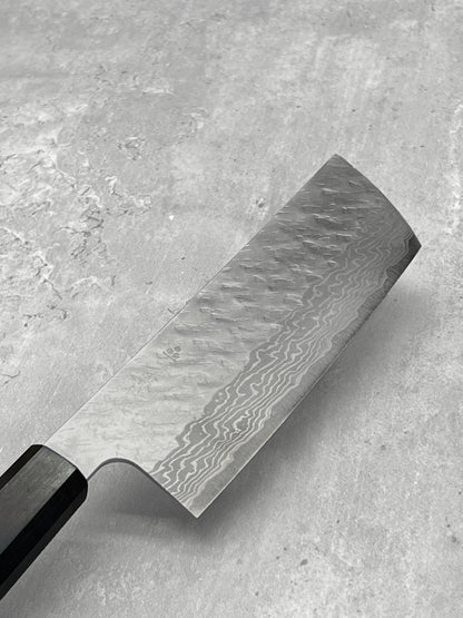 nigara vg 10 Damascus 165mm nakiri ebony masaru knives Malaysia Japan japanese knife chef stainless steel kitchen 