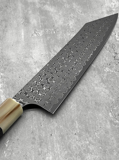 nigara kiritsuke gyuto anmon sg2 Damascus buffalo horn masaru knives Malaysia chef knife Japan 210mm sg2 stainless steel