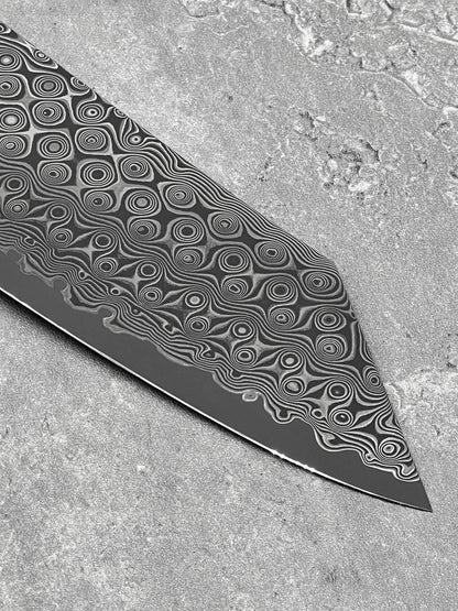 nigara kiritsuke gyuto anmon sg2 Damascus buffalo horn masaru knives Malaysia chef knife Japan 210mm sg2 stainless steel