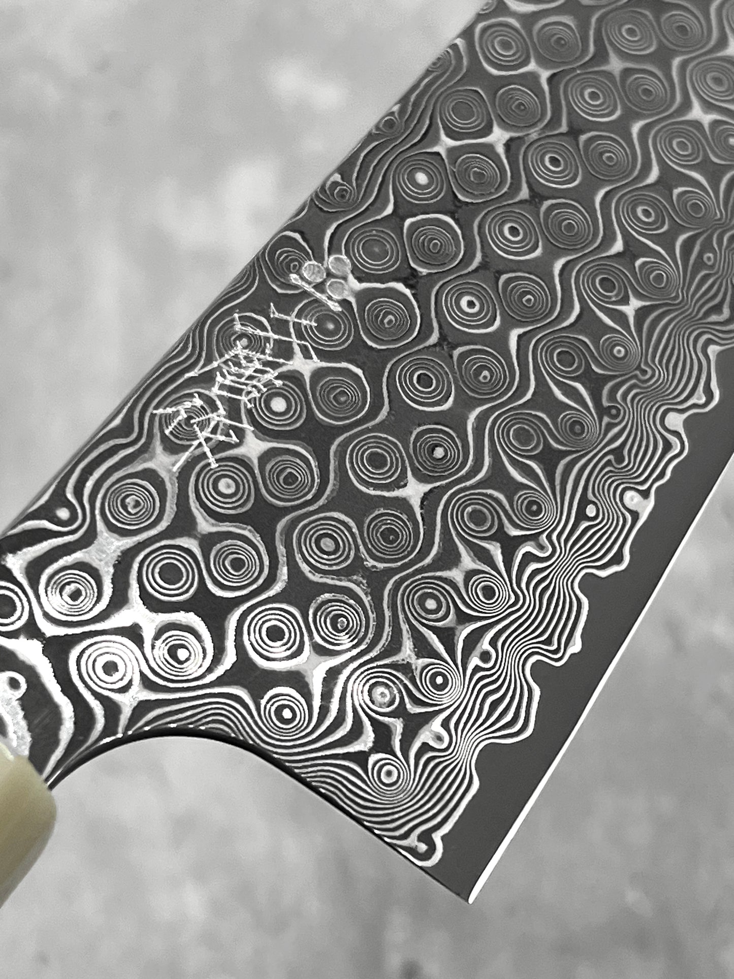nigara anmon aomori Japan masaru knives Malaysia damascus sg2 white horn 180mm bunka stainless steel chef