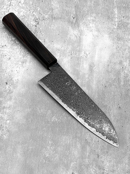 hatsukokoro ryuhyo sg2 Damascus 180mm santoku stainless steel masaru knives Malaysia chef japanese Japan knife 