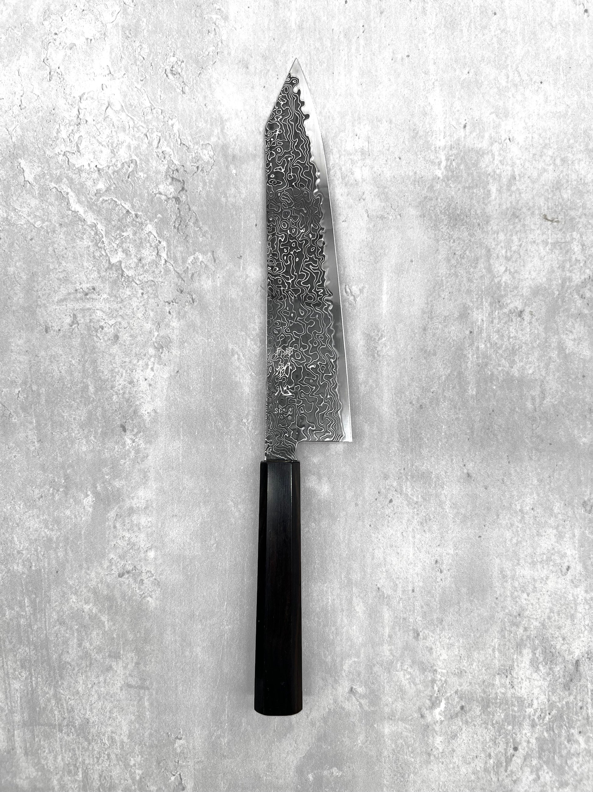hatsukokoro ryuhyo 210mm kurozome black series masaru knives Malaysia Japan chef gyuto kiritsuke knife sg2 stainless steel 