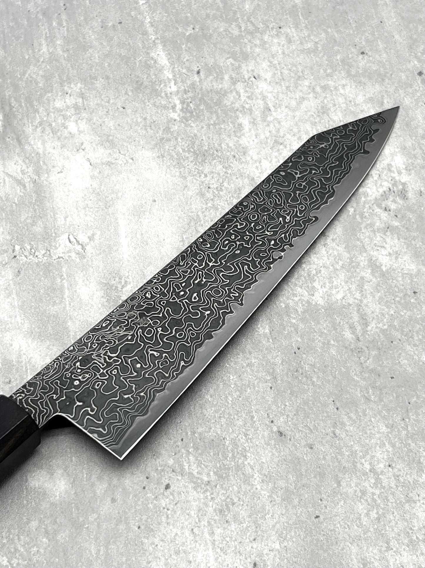 hatsukokoro ryuhyo 210mm kurozome black series masaru knives Malaysia Japan chef gyuto kiritsuke knife sg2 stainless steel 
