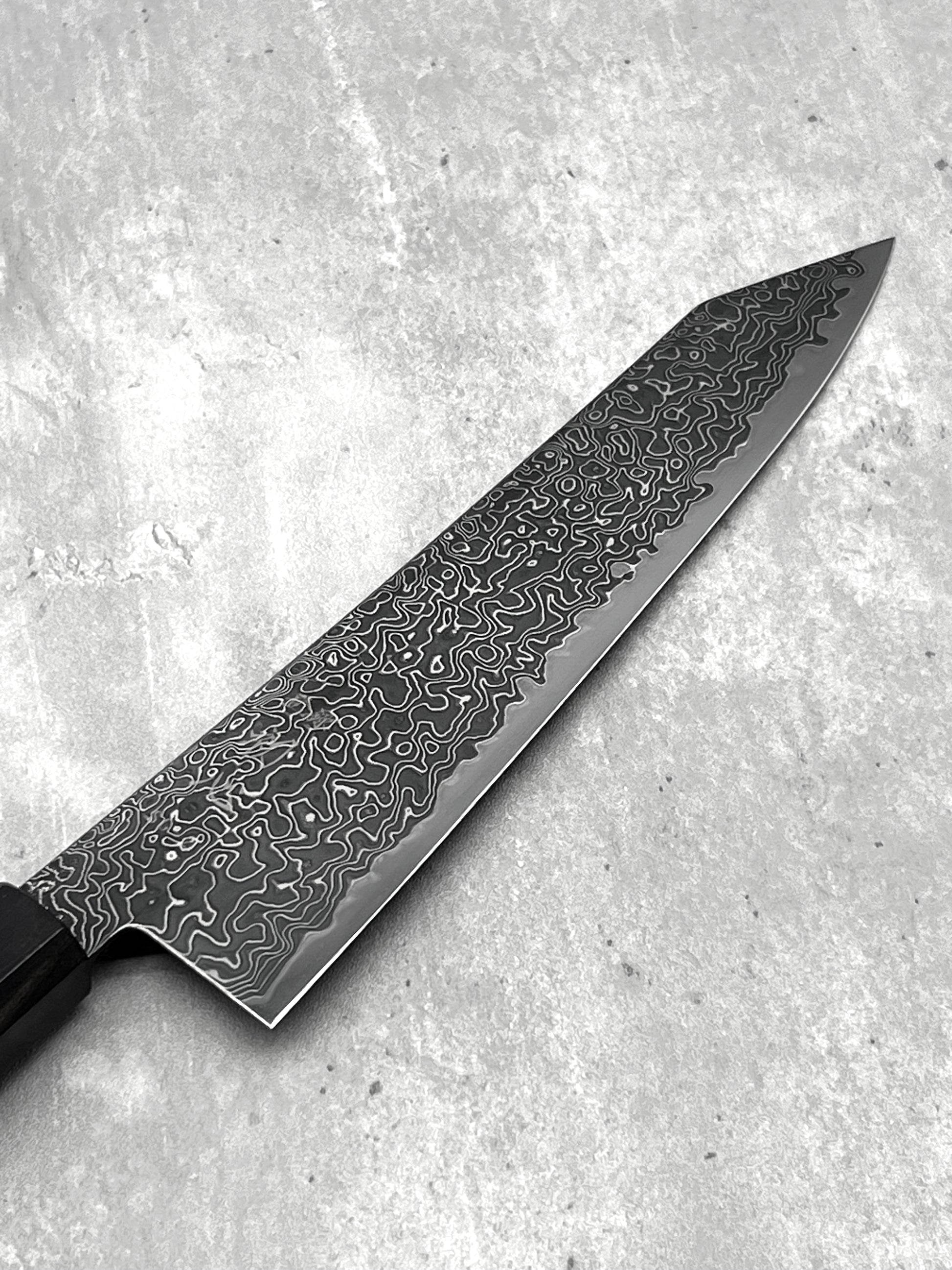 hatsukokoro ryuhyo 210mm kurozome black series masaru knives Malaysia Japan chef gyuto kiritsuke knife sg2 stainless steel 