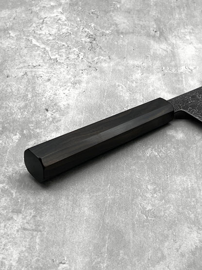 hatsukokoro ryuhyo 210mm kurozome black series masaru knives Malaysia Japan chef gyuto kiritsuke knife sg2 stainless steel 