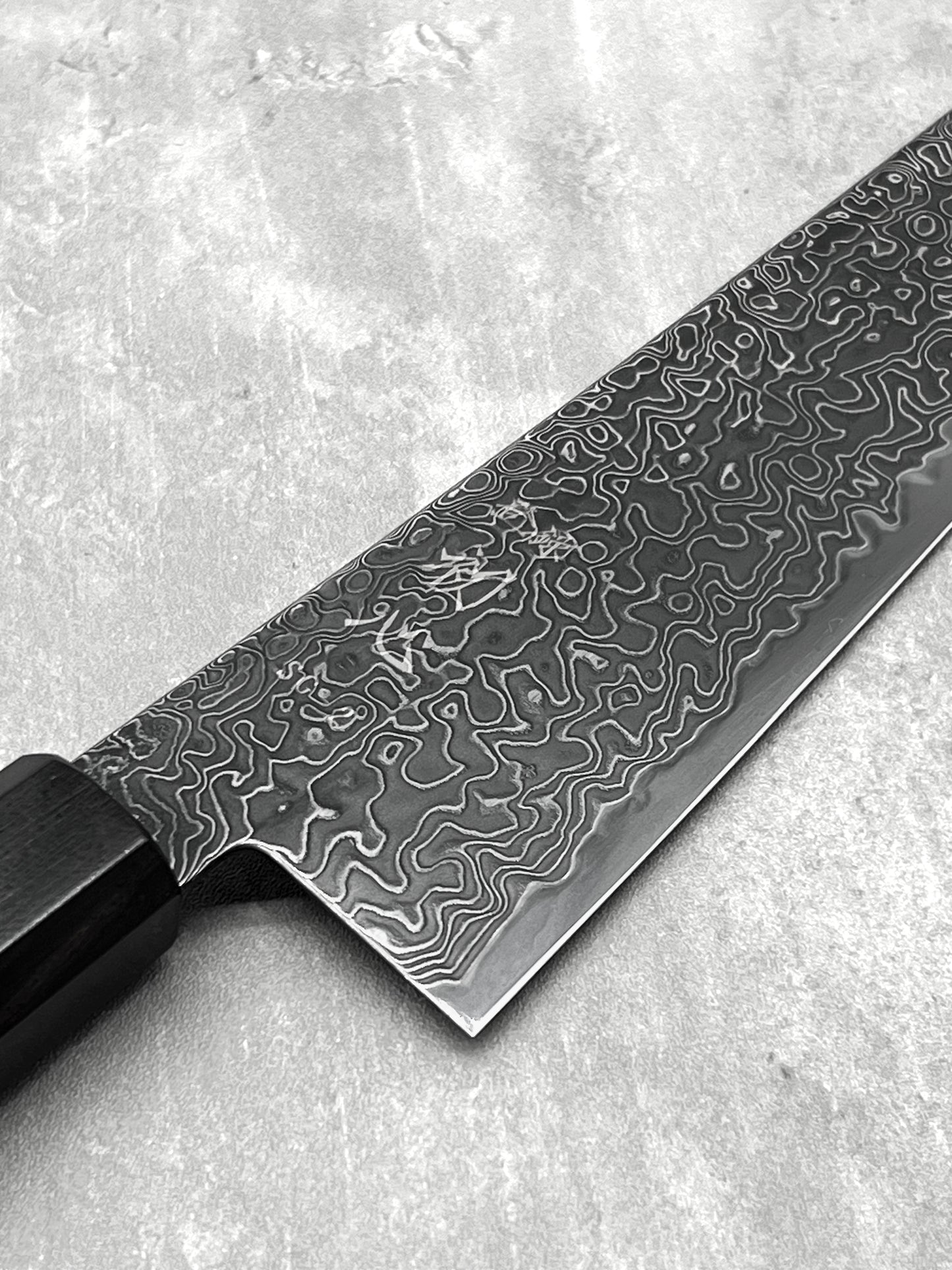 hatsukokoro ryuhyo 210mm kurozome black series masaru knives Malaysia Japan chef gyuto kiritsuke knife sg2 stainless steel 