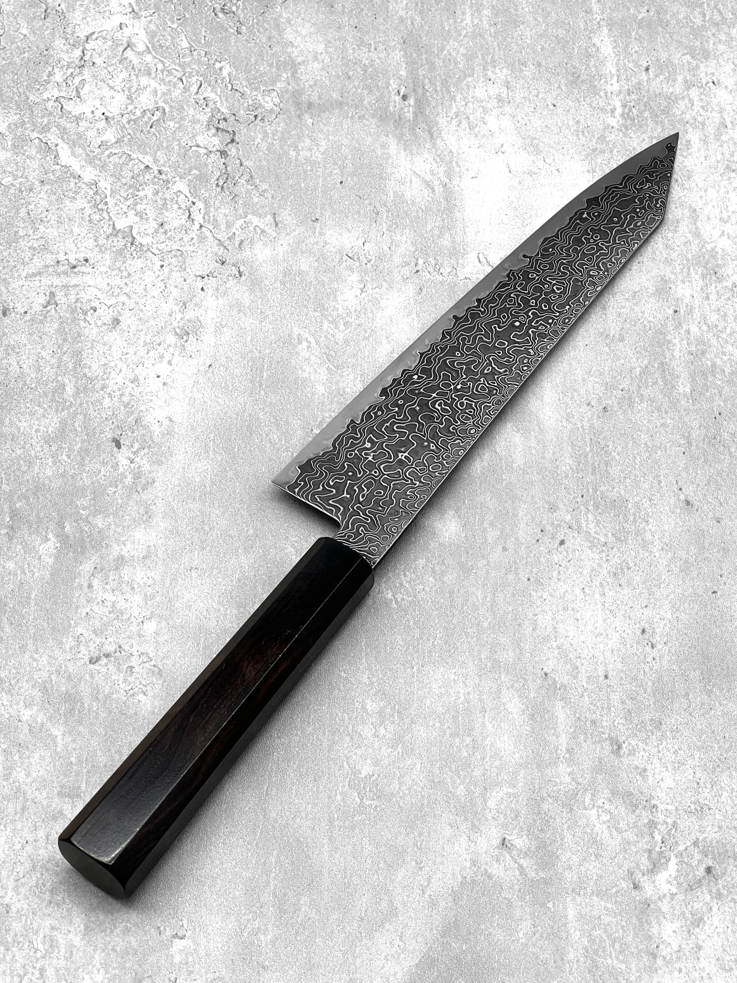 hatsukokoro ryuhyo 210mm kurozome black series masaru knives Malaysia Japan chef gyuto kiritsuke knife sg2 stainless steel 