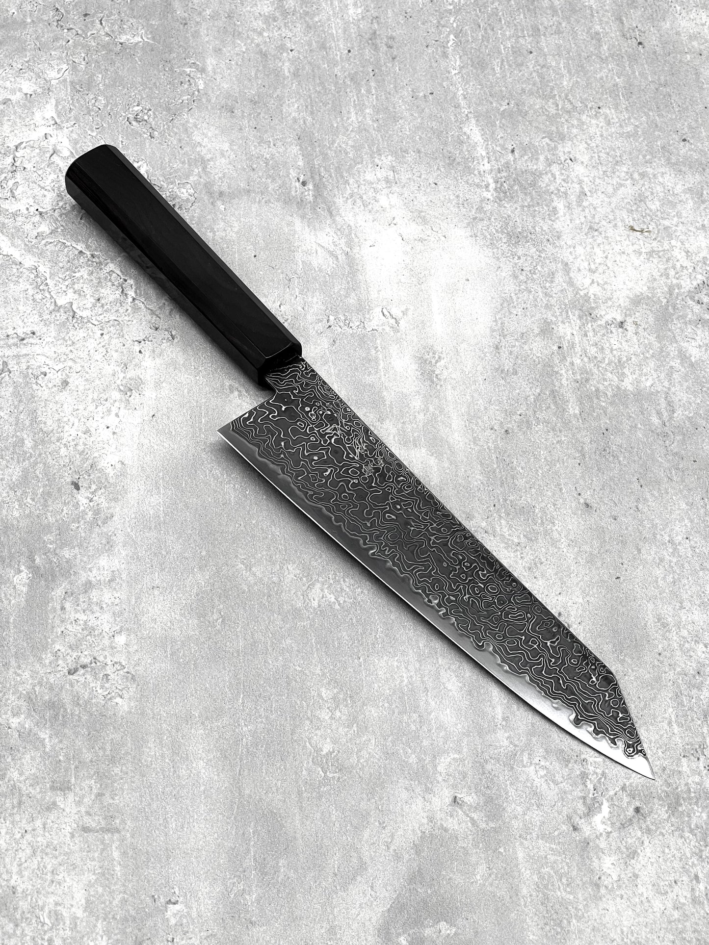 hatsukokoro ryuhyo 210mm kurozome black series masaru knives Malaysia Japan chef gyuto kiritsuke knife sg2 stainless steel 